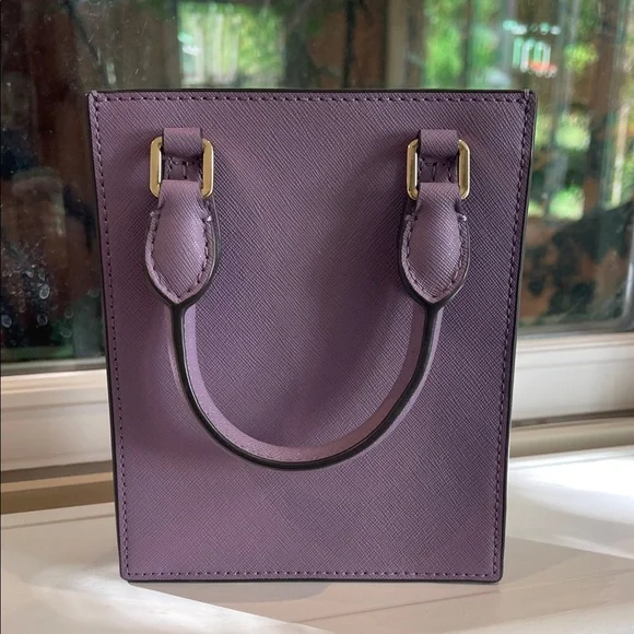 NWT Tory Burch Lavender Mini Bag - Picture 2 of 5